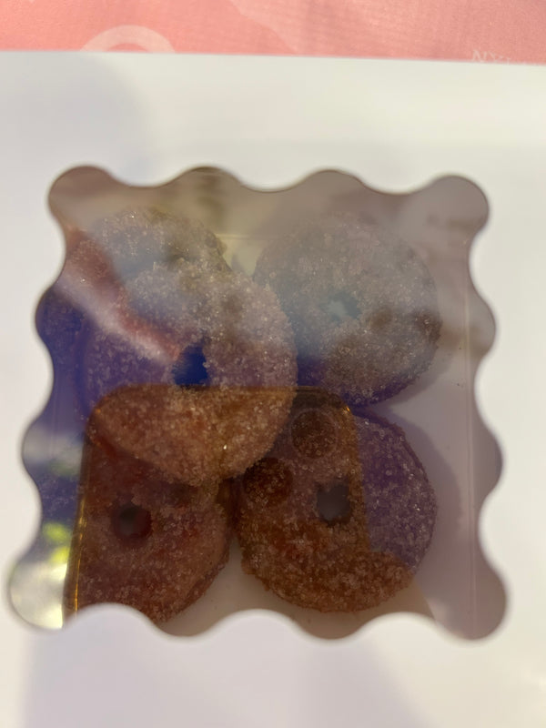 gluten free maple cinnamon sugar donuts